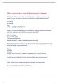  APhA Immunization Exam 80 Questions with Answers,100% CORRECT