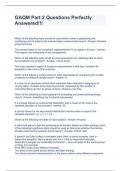 GAQM Part 2 Questions Perfectly Answered&excl;&excl;&excl;