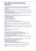 ACE GFI Exam Questions And Answers&hellip;