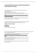 NGN RN HESI EXIT EXAM 2023 QUESTIONS & ANSWERS INCLUDED