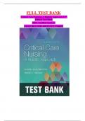 Critical Care Nursing A Holistic Approach 11th Edition Test Bank 100% Verified Answers Answer Key at the end of every Chapter