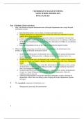 CHAMBERLAIN COLLEGE OF NURSING  NR 599&colon; NURSING INFORMATICS FINAL EXAM 2023