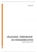 Allesomvattende samenvatting veiligheid, terrorisme en mensenrechten