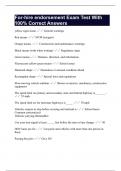 For-hire endorsement Exam Test With 100&percnt; Correct Answers