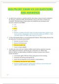 HESI PN EXIT EXAMS