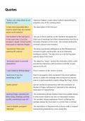 A* ENGLISH LITERATURE - MURDER OF ROGER ACKROYD NOTES  Quotes Analysis