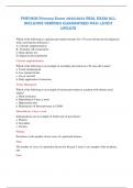FNP&sol;MSN Primary Exam 2023&sol;2024 REAL EXAM ALL  INCLUSIVE VERIFIED GUARANTEED PASS LATEST  UPDATE