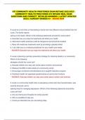 ATI COMMUNITY HEALTH PROCTORED EXAM RETAKE 2022-2023  COMMUNITY HEALTH PROCTORED ATI RETAKE REAL EXAM QUESTIONS AND CORRECT  DETAILED ANSWERS &lpar; LATEST UPDATES 2023&rpar; &vert; ALREADY GRADED A&plus;   BRAND NEW