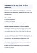 Comprehensive Gero Hesi Review Questions & Answers 2023&lpar;A&plus;GRADED 100&percnt;VERIFIED&rpar;