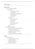 BHCS2006 - Infection and Immunity - Bacteria Cheat Sheet