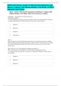 Bates&rsquo; Guide To Physical Examination and History Taking 13th Edition Bickley Test Bank &period;LATEST UPDATE