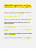 &lpar;Top QUALITY 2024&sol;2025 EXAM REVIEW&rpar; WGU C201 Pre-assessment questions  and answers&comma;100&percnt; Accurate&comma; graded A&plus;