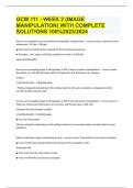 GCM 111 - WEEK 2 &lpar;IMAGE MANIPULATION&rpar; WITH COMPLETE SOLUTIONS 100&percnt;2023&sol;2024