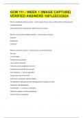 GCM 111 - WEEK 1 &lpar;IMAGE CAPTURE&rpar; VERIFIED ANSWERS 100&percnt;2023&sol;2024