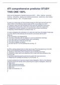 ATI comprehensive nclex-pn questions and answer 2023