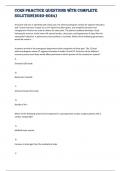 CCRN PRACTICE QUESTIONS WITH COMPLETE  SOLUTION&lpar;2023-2024&rpar; 