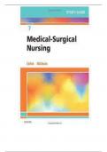 TEST BANK FOR MEDICAL-SURGICAL NURSING 7TH EDITION BY  ADRIANNE D. LINTON & MARY A. MATTESON (9780323554596) ALL 63  CHAPTERS FULLY COVERED| LINTON’S MEDICAL-SURGICAL NURSING 7TH EDITION LATEST TEST BANK