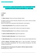 ATLS STUDY CARDS QUESTIONS AND ANSWERS WITH  COMPLETE SOLUTIONS GRADED A&plus; 2023-2024