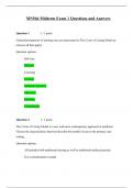 MN576 Midterm Exam 1 CORRECTLY ANSWERED &sol;LATEST UPDATE VERSION&sol; GRADED A&plus;