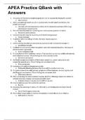 APEX NIH Stroke Scale Group A Patient 1-6 LATEST 2023 &lpar;100&percnt; COMPLETE AND VERIFIED &rpar;