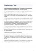 Healthstream Test NEWEST 2026&sol;2027 ACTUAL EXAM COMPLETE QUESTIONS AND CORRECT DETAILED ANSWERS &lpar;VERIFIED ANSWERS&rpar; &vert;ALREADY GRADED A&plus;&vert;&vert;BRAND NEW&excl;&excl;
