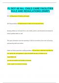 FL DCF 40 Hrs&period; CHILD CARE FACILITIES RULE AND REGULATIONS &lpar;RNRF&rpar;