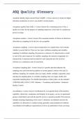 ASQ Quality Glossary 2023&sol;2024