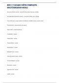 Bio117 Exam 2 with complete solution&lpar;2023-2024&rpar;   