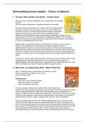 Cultuur en beleven - Nieuwe leeslijst samenvatting &lpar;toets&rpar;