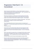 Progression&colon; Field Tech I - VI Conventional Exam Questions And Answers Combined Package Deal 