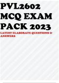 PVL2602 MCQ EXAM PACK 2023
