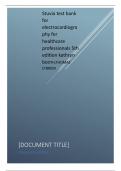 test bank for electrocardiography for healthcare professionals 5th edition kathryn boOTH&comma;THOMAS O&rsquo;BRIEN&period;pdf