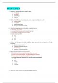 NR 283 QUIZ 4 CORRECTLY ANSWERED /LATEST UPDATE VERSION/ GRADED A+
