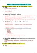 NR 283 PATHOPHYSIOLOGY FINAL EXAM CORRECTLY ANSWERED /LATEST UPDATE VERSION/ GRADED A+