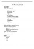 NR 283 PATHOPHYSIOLOGY REVIEW 2 EXAM  CORRECTLY ANSWERED /LATEST UPDATE VERSION/ GRADED A+