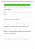 Hawaii Drivers Ed Final Exam Study Guide &vert; Questions with 100&percnt; Correct Answers &vert; Latest Update 2024 &vert; Verified