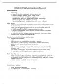 NR 283 PATHOPHYSIOLOGY  EXAM REVIEW 3 CORRECTLY ANSWERED /LATEST UPDATE VERSION/ GRADED A+
