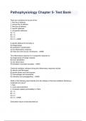Pathophysiology Chapter 5- Test Bank 7th Edition