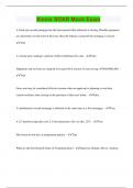 Xinnix SOAR Mock Exam &vert; Questions with 100&percnt; Correct Answers &vert; Latest Update 2024 &vert; Verified