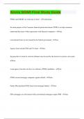 Xinnix SOAR Final Study Guide &vert; Questions with 100&percnt; Correct Answers &vert; Latest Update 2024 &vert; Verified