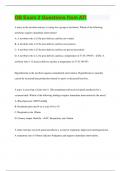 OB Exam 2 Questions from ATI &vert; Questions with 100&percnt; Correct Answers &vert; Latest Update 2024 &vert; Verified