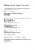 Pathophysiology Chapter 14- test bank 7th Edition