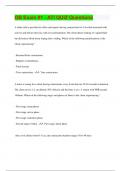 OB Exam 1 - ATI QUIZ &vert; Questions with 100&percnt; Correct Answers &vert; Latest Update 2024 &vert; Verified