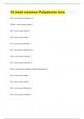 15 most common Polyatomic Ions Questions & Detailed Answers 2024