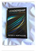 Test Bank For Introduction to Leadership Concepts and Practice 7th Edition By Peter G. Northouse||ISBN NO:10 1483317536||ISBN NO:13 978-1483317533||All Chapters||Complete Guide A+