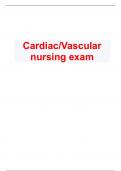Cardiac&sol;Vascular nursing