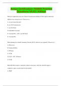 Avaya Certification 78200X Practice Questions V8&period;02 &vert; Killtest &vert; Questions with 100&percnt; Correct Answers &vert; Latest Update 2024 &vert; Verified