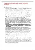 COUN-6360 Discussion Week 1 Latest 2023&sol;2024&period; VERIFIED