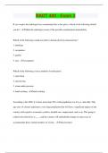 RADT 400 - Exam 2 &vert; Questions with 100&percnt; Correct Answers &vert; Latest Update 2024 &vert; Verified