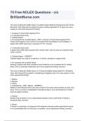 NEW GENERATION&lpar;NGN&rpar; NCLEX QUESTIONS & Answers FOR 2023&sol;2024 EXAM GRADED A  100&percnt; VERIFIED&lpar; COMPLETE BUNDLE&rpar;